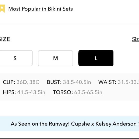 NWOT Bottom size L Black Geo Moderate Bikini bottom Aztec Orange - Picture 9 of 9